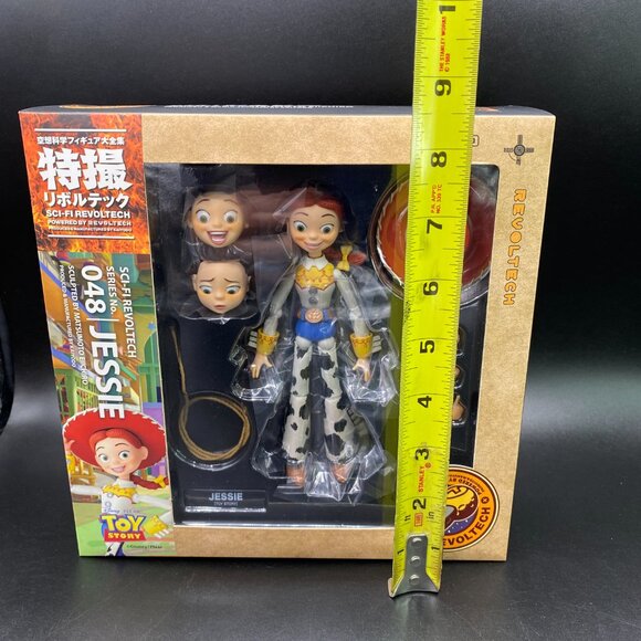 Tokusatsu Revoltech Toy Story Jessie Figure 048 Disney Kaiyodo - Picture 12 of 12